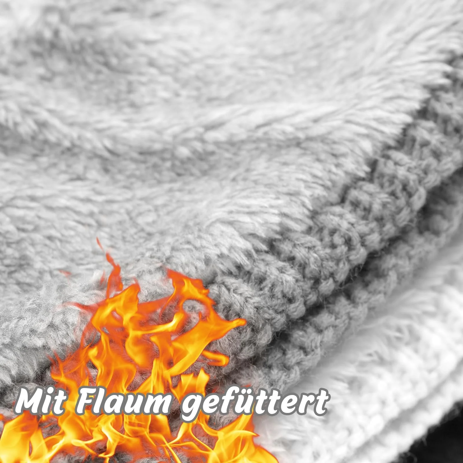 Набір із 3 зимових жіночих пов'язок на голову, фото №2