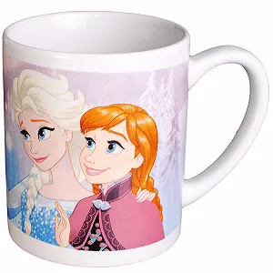 Детская Чашка с ручкой Frozen Фарфор Керамика для питья Детская посуда для завтрака - Фото 1