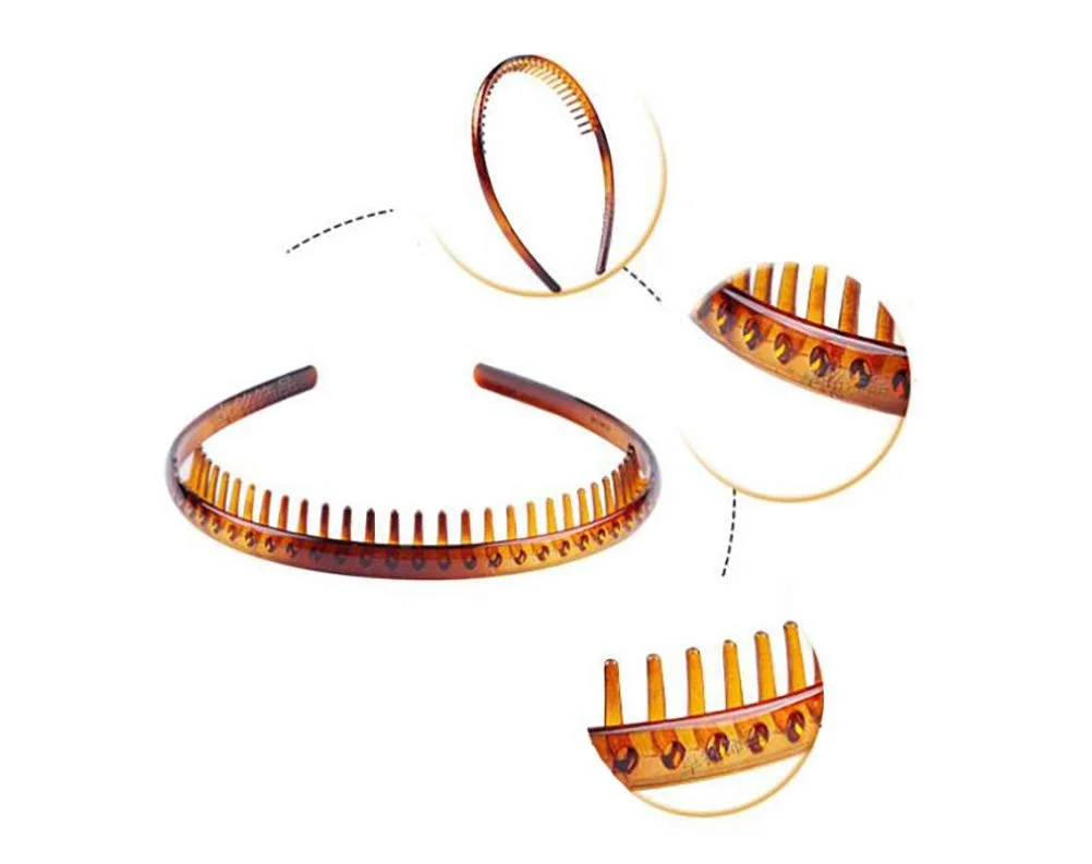 Обруч для волосся Унісекс Твердий Пластик Зуби Акули Гребінець A#, фото №4