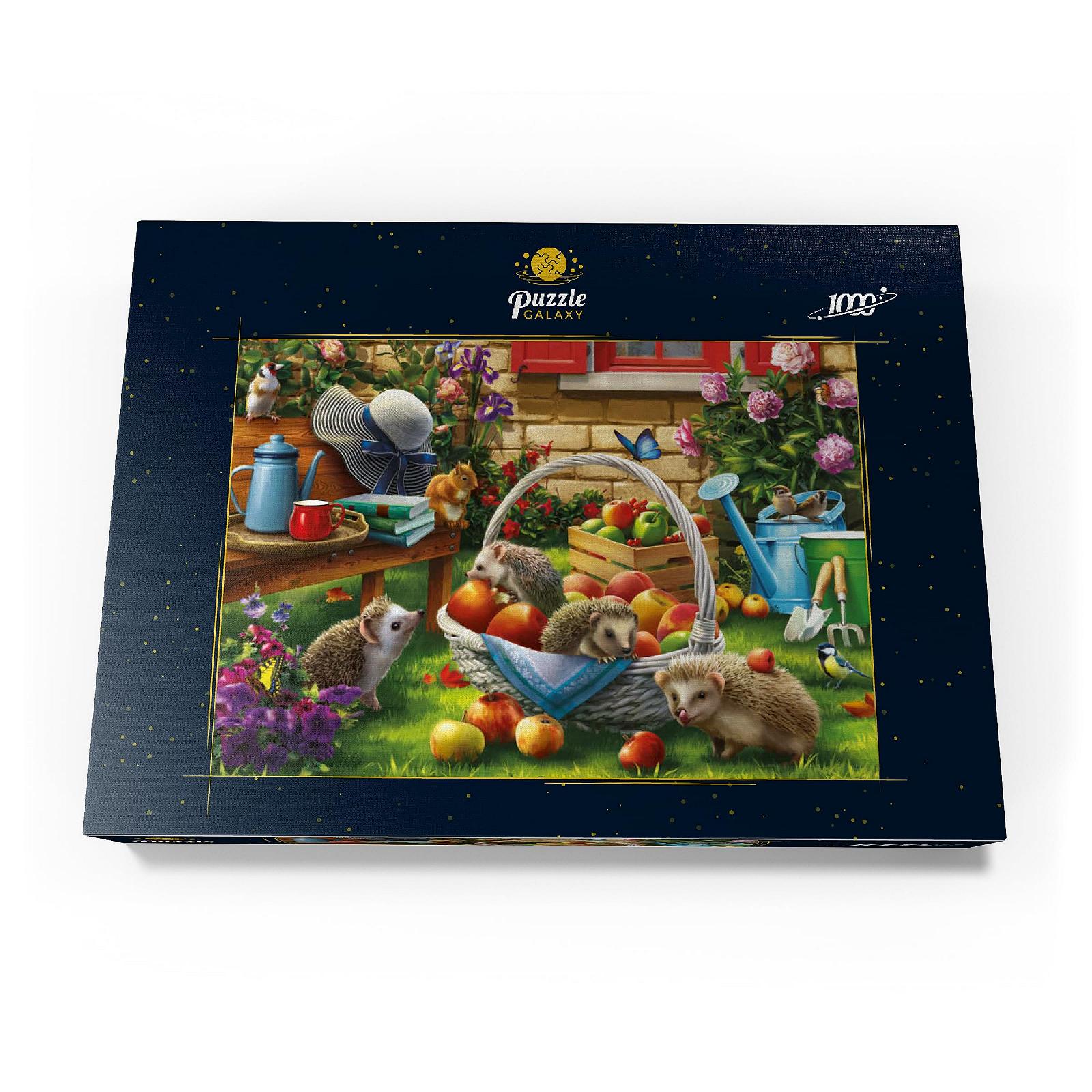 Пазл MyPuzzle MyPuzzle Special Collection Hedgehog in the Orchard: A Summer Adventure Premium 1000 элементов, фото №4