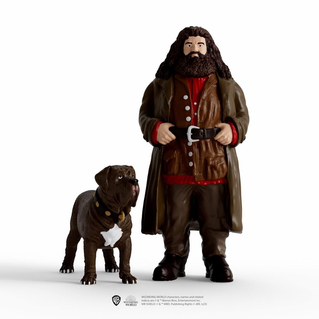 Фігурка Schleich Harry Potter Гегрід і Іклань, 8 x 11.5 x 13 см, багатобарвний / морські хвилі, фото №4