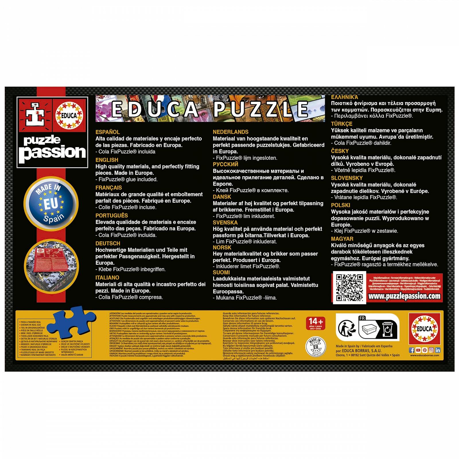 Пазл Educa Gustav Klimt Lady with Fan 1000 элементов 48 x 68 см, фото №7 Пазл Educa Gustav Klimt Lady with Fan 1000 элементов 48 x 68 см, фото №7