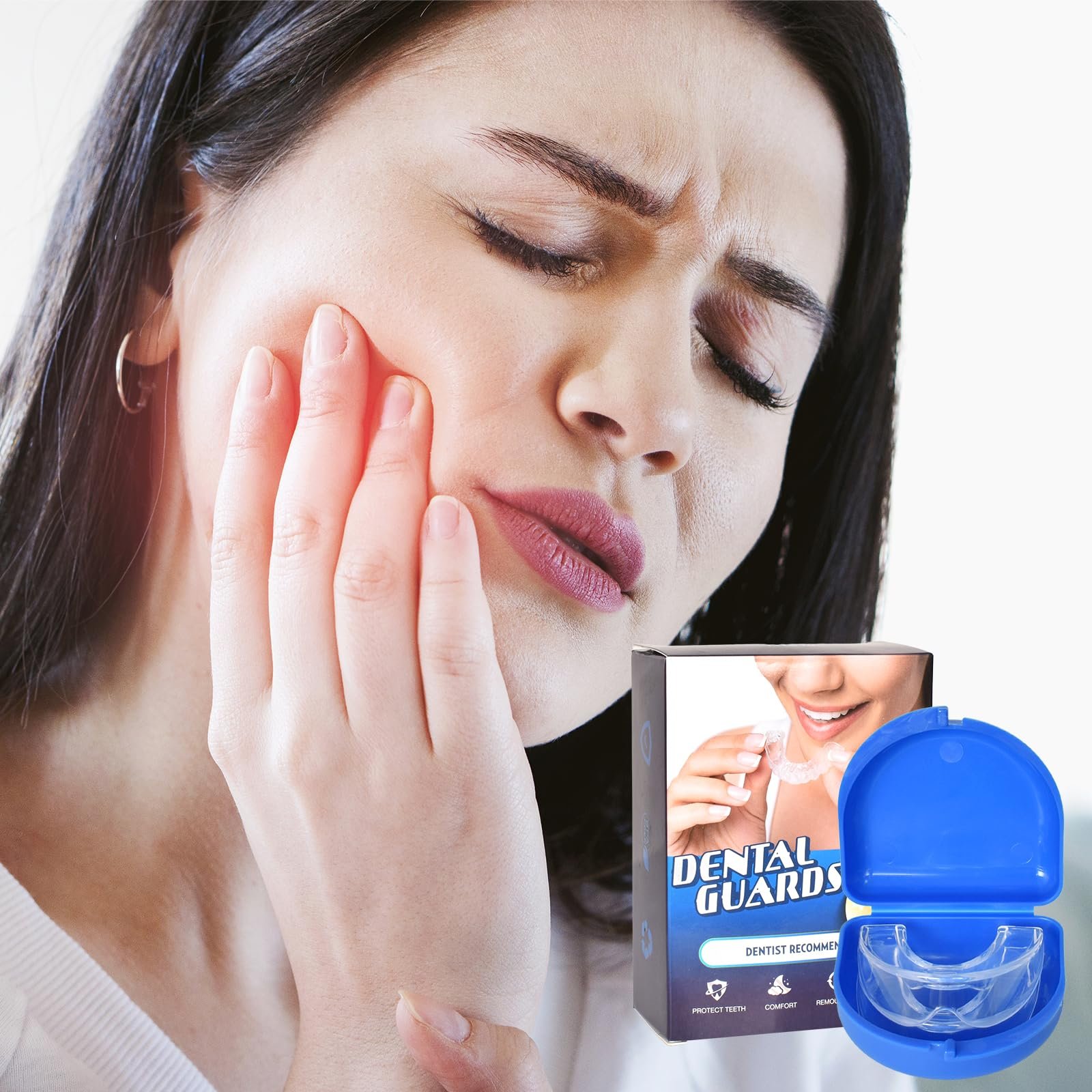 Капа для захисту від бруксизму (4 шт. в упаковці), фото №5