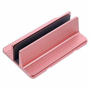 Подставка для ноутбука алюминиевая вертикальная прочная Держатель для ноутбука с компактным дизайном, экономящий пространство Подставка для планшета и компьютера для офиса, дома, учебы Подходит для MacBook Surface - Фото 1