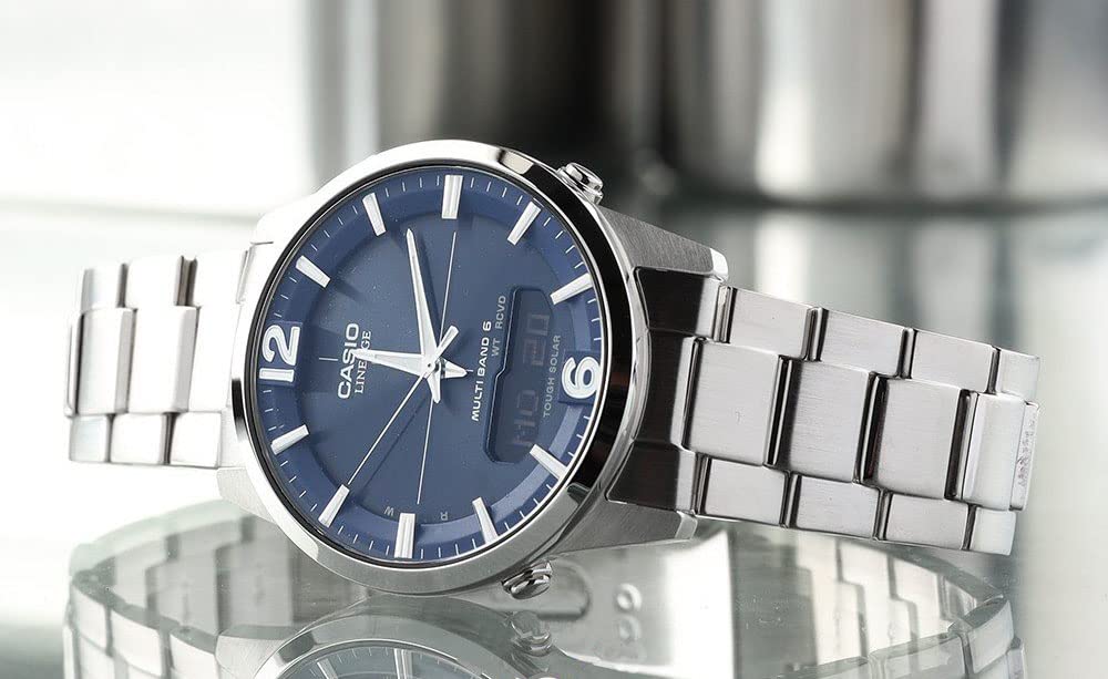 Годинник Casio LCW-M170D-2AER, сріблястий, Браслет, фото №4 Годинник Casio LCW-M170D-2AER, сріблястий, Браслет, фото №4