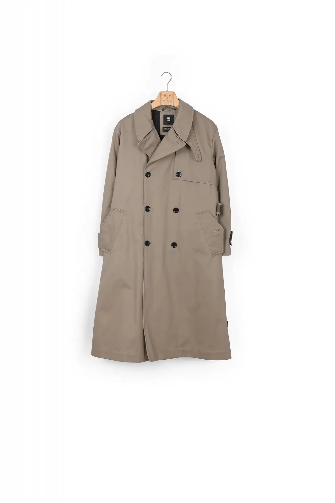 Женский тренч куртка G-Star RAW Trench Utility темный песочно-карандашный - S, фото №3