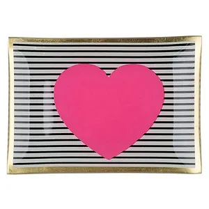 Купить Стеклянная тарелка Gift Company M Сердце - Фото 1 Стеклянная тарелка Gift Company M Сердце - Фото 1