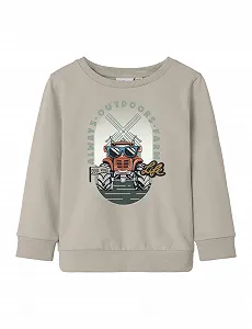 Толстовка NAME IT Nmmlen LS Sweat Unb Box для хлопчиків - Фото 1