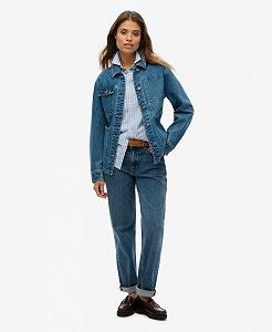 Джинсовая куртка Superdry Denim Chore synthetic.ua - Фото 1
