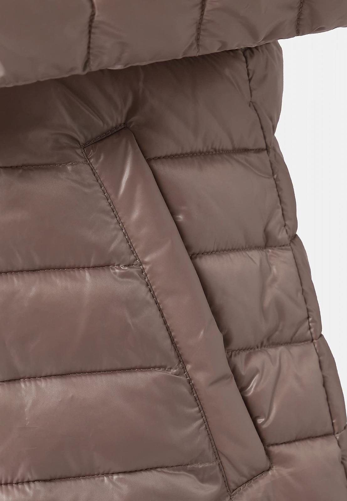 Легкое стеганое пальто с капюшоном для женщин ppep, фото №5