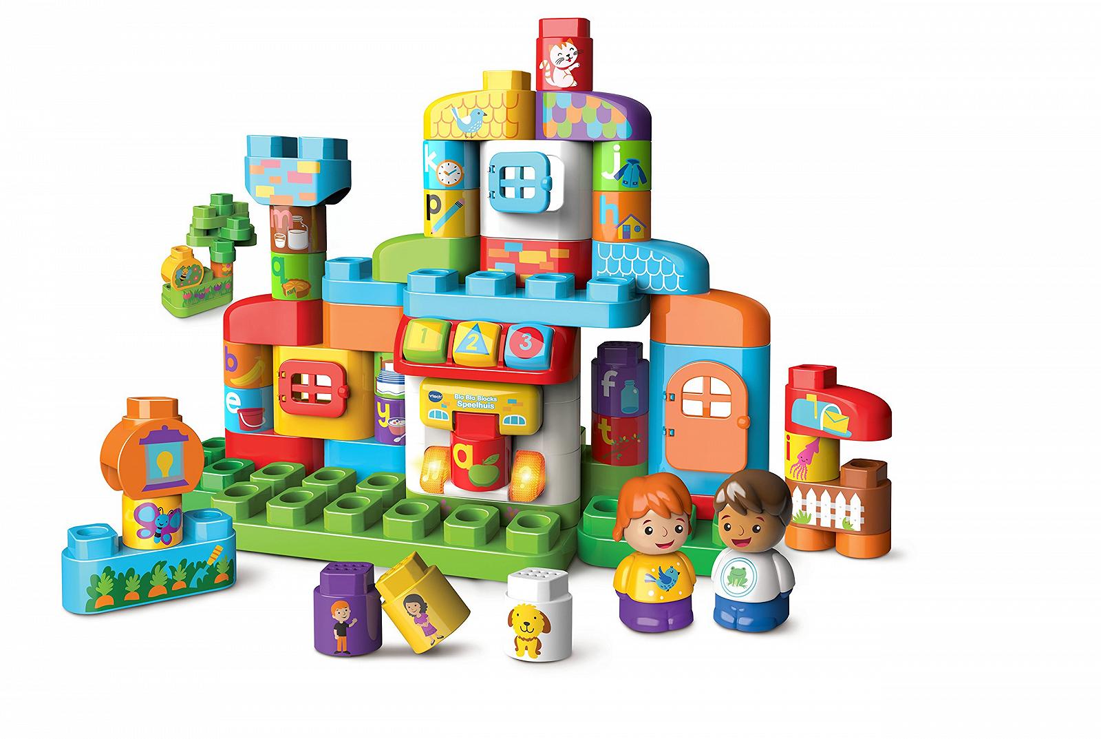 Кубики Vtech Bla Bla Block Ma Maison Алфавіт Інтерактивний, фото №1