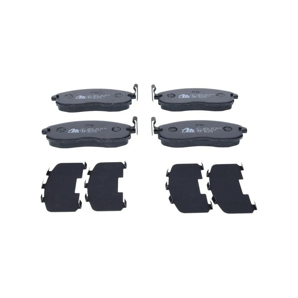 Комплект гальмівних колодок дискового гальма ATE 13.0460-5716.2 для NISSAN RENAULT SUZUKI, фото №1 Комплект гальмівних колодок дискового гальма ATE 13.0460-5716.2 для NISSAN RENAULT SUZUKI, фото №1