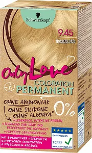 Фарба для волосся Schwarzkopf Only Love 9.45 Медовий блонд Рівень 3 143 мл - Фото 1