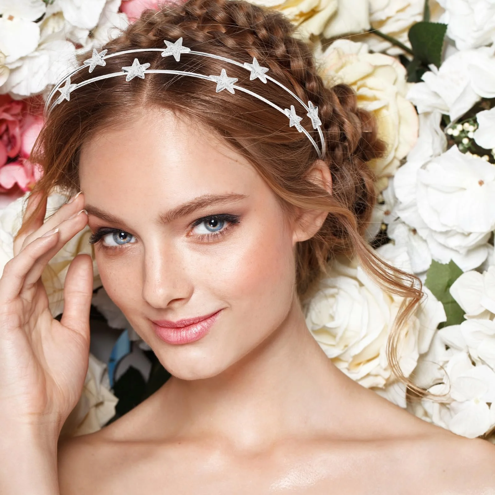 Набір з 2 жіночих обручів для волосся, фото №5