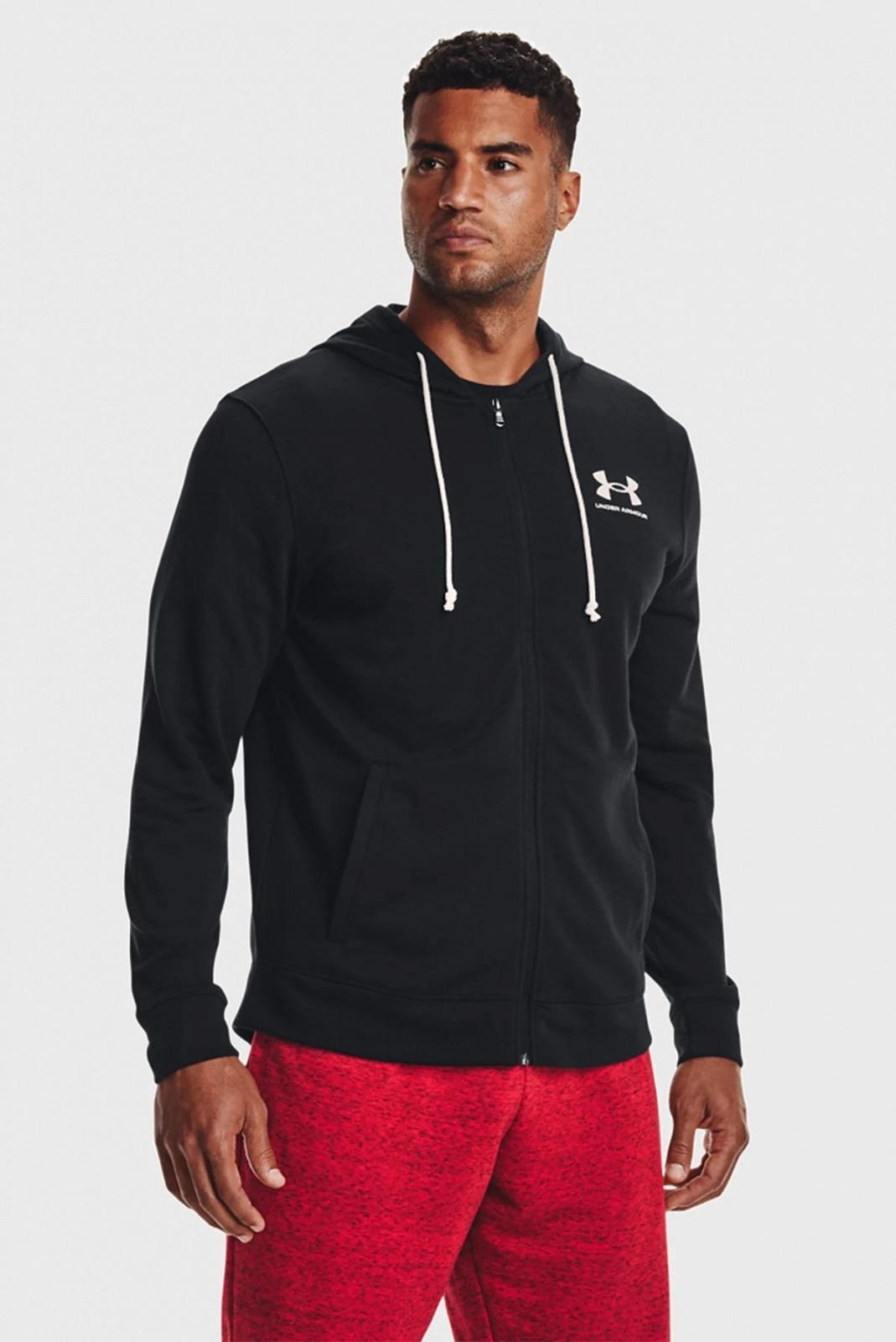 Світшот Under Armour Rival Terry LC FZ 1370409-001, S, фото №1