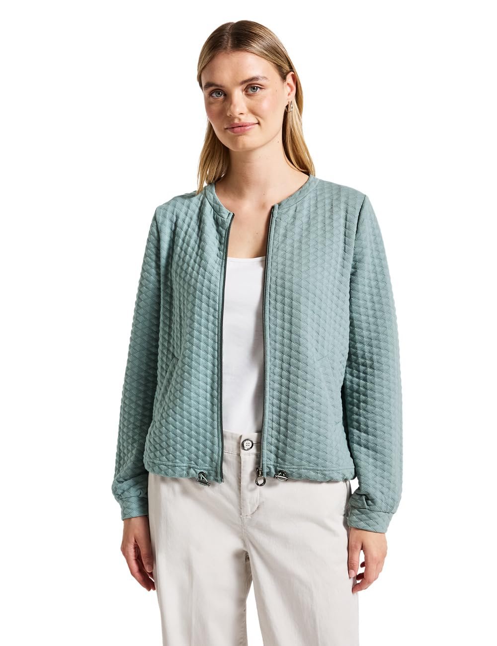 Легкая женская текстурированная куртка, фото №1 Легкая женская текстурированная куртка, фото №1