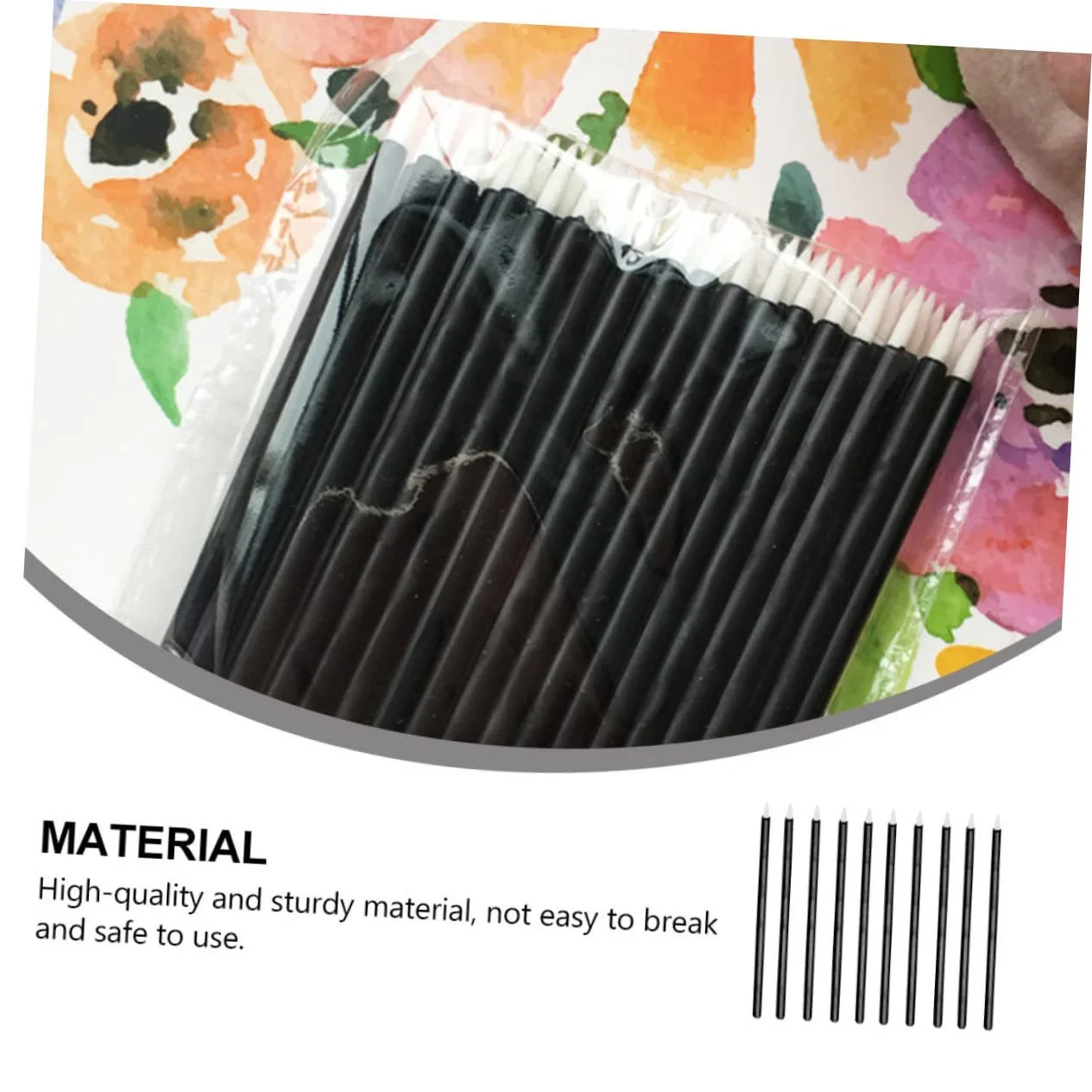 Набір для макіяжу FOMIYES, 100 штук, одноразові аплікатори, фото №4