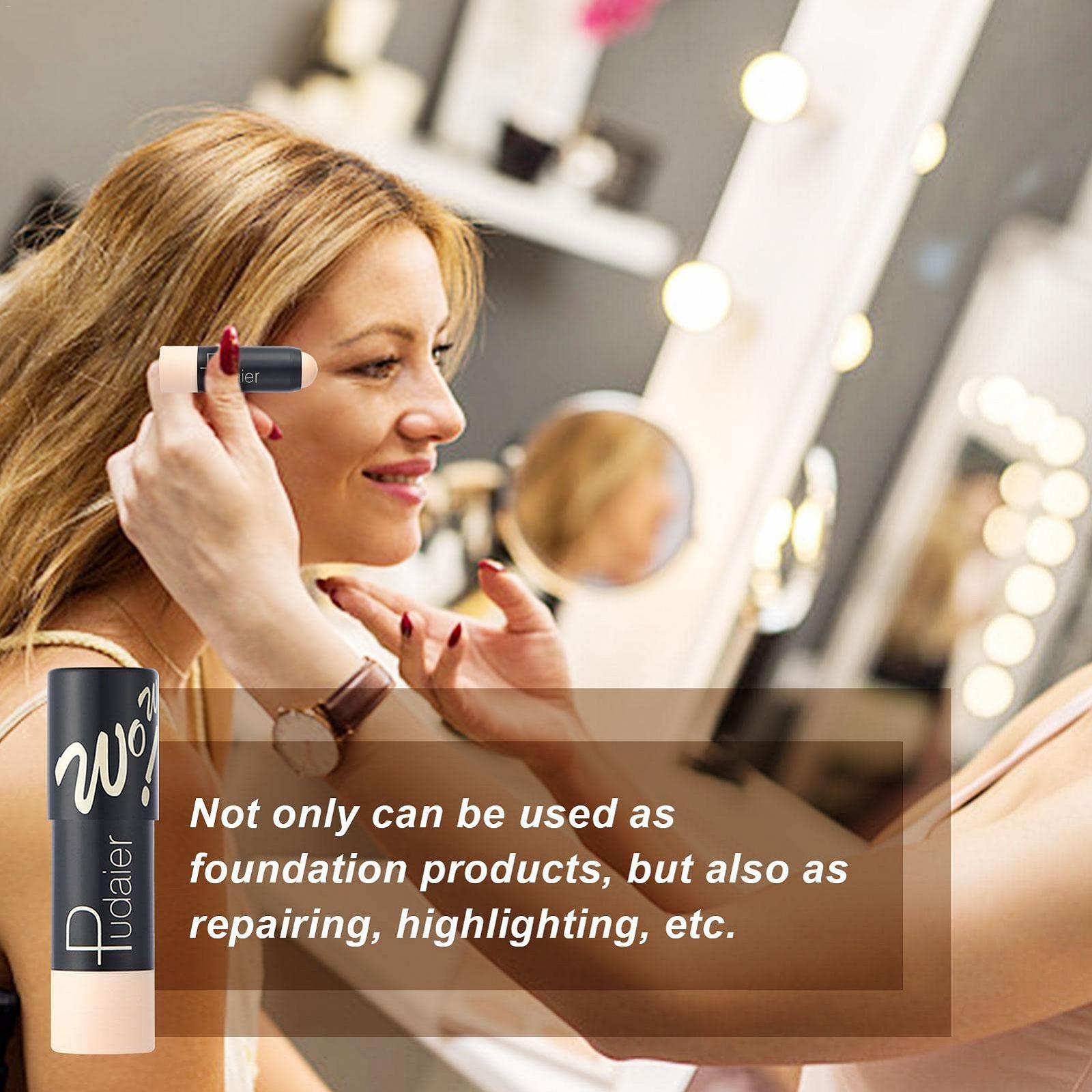 Коректор Стік Richolyn Foundation Long-Lasting Concealer Full Coverage Lightweight Суміш Напівматовий, фото №4