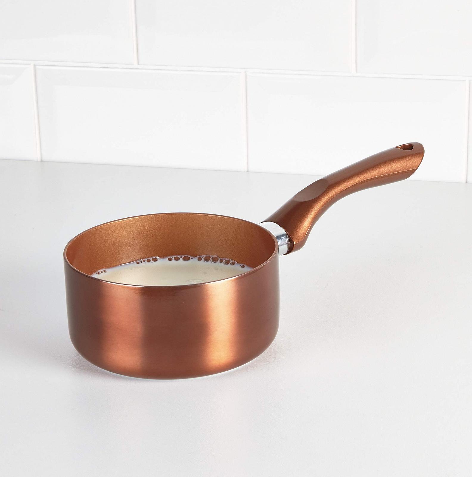 Набір Urbn-Chef Copper Cookware Set 5 предметів Сковорідки та Каструлі, фото №2