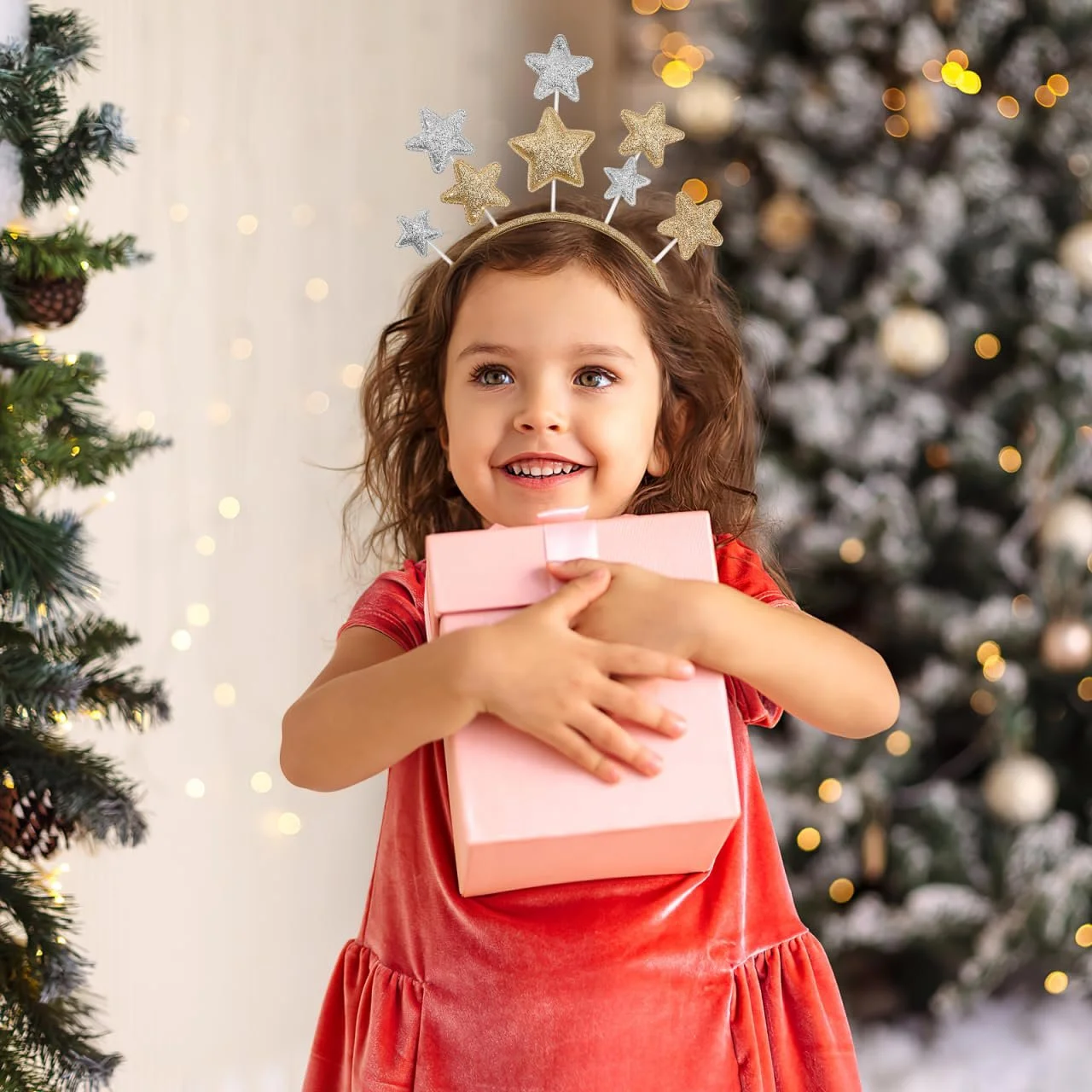 Обруч Зірка Lurrose Різдвяний, фото №4