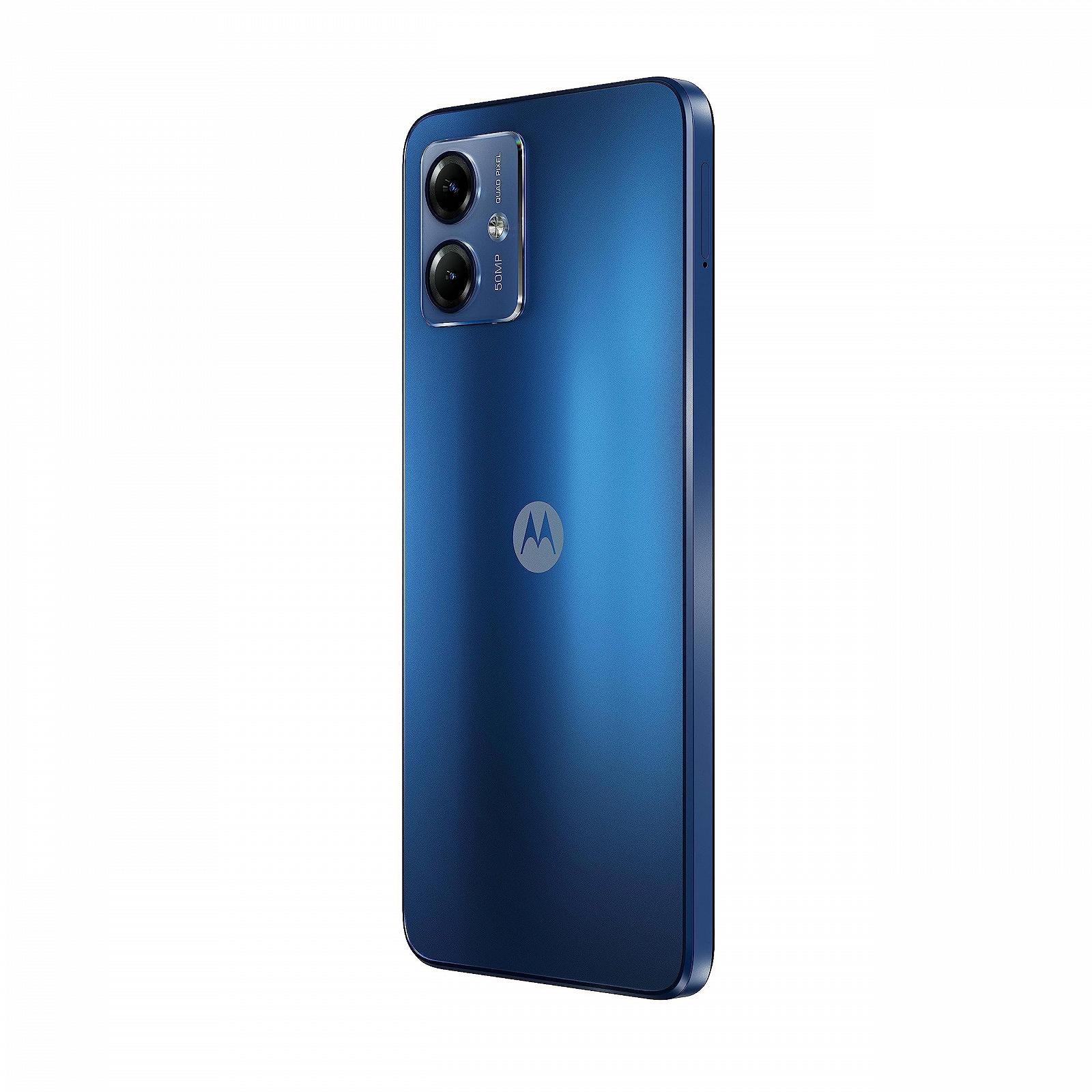 Смартфон Motorola Moto G14 6.5 дюйма FHD+ 4/128 GB 50 MP Unisoc T616 5000 mAh Android 13 Blue Cover, фото №6