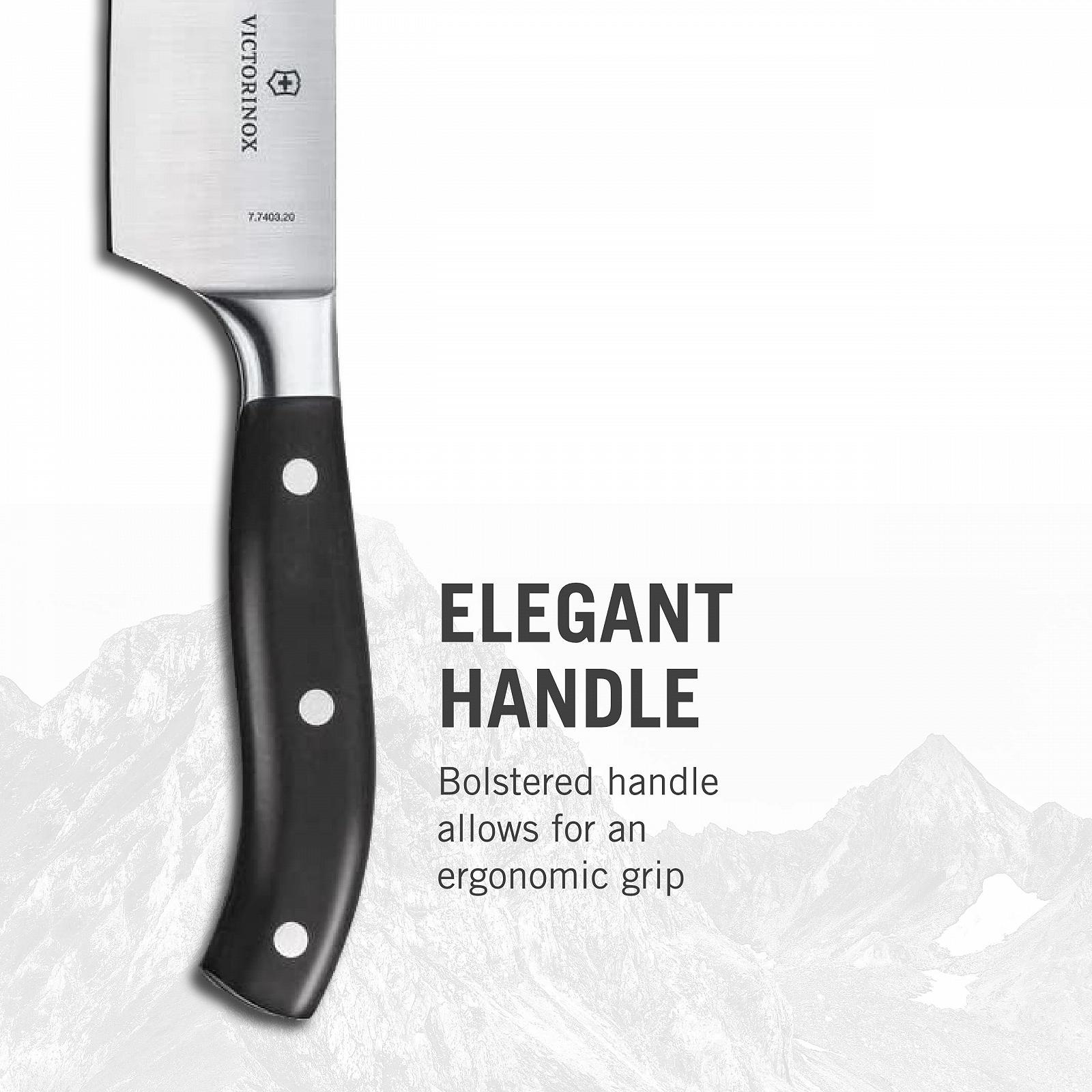 Набор ножей Victorinox Grand Maître, 3 предмета, черный, фото №6