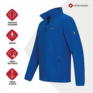 Флисовая куртка Höhenhorn Badus Мужская Микрофлис synthetic.ua - Фото 1
