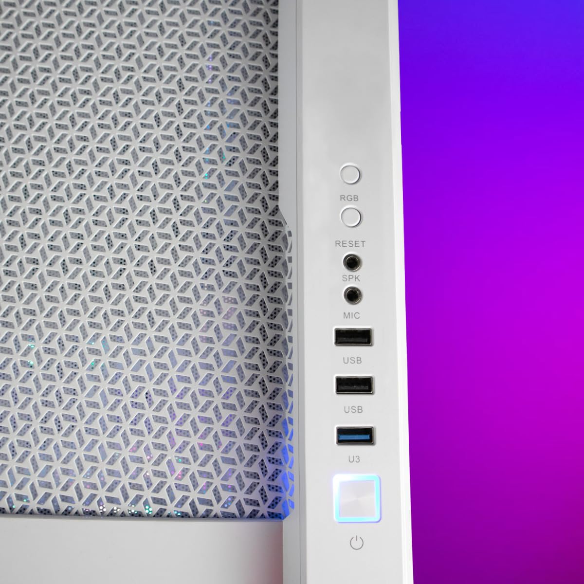 Комплектний ігровий ПК GameMachines Storm Snow - Водяне охолодження - AMD Ryzen 7 5700X - GeForce RTX 4060 Ti - 1TB SSD - 32GB RGB DDR4 - WLAN - Клавіатура - Миша - Килимок - 24 дюймів 165Hz Монітор - Windows, фото №5