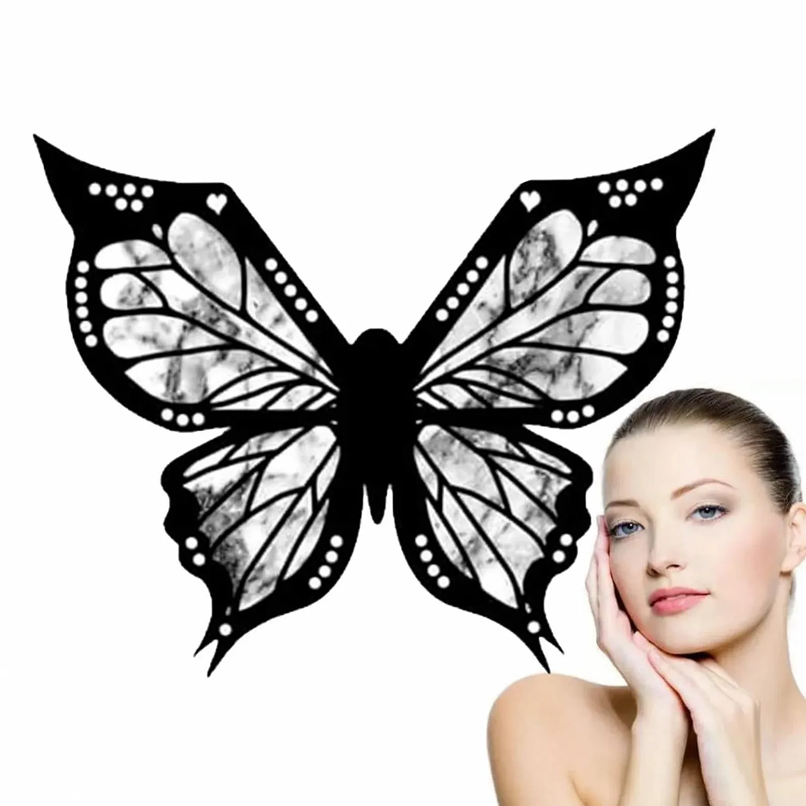 Трафарет для стрелок Eyeliner Wings Многофункциональный инструмент для макияжа глаз для Smokey, фото №1 Трафарет для стрелок Eyeliner Wings Многофункциональный инструмент для макияжа глаз для Smokey, фото №1