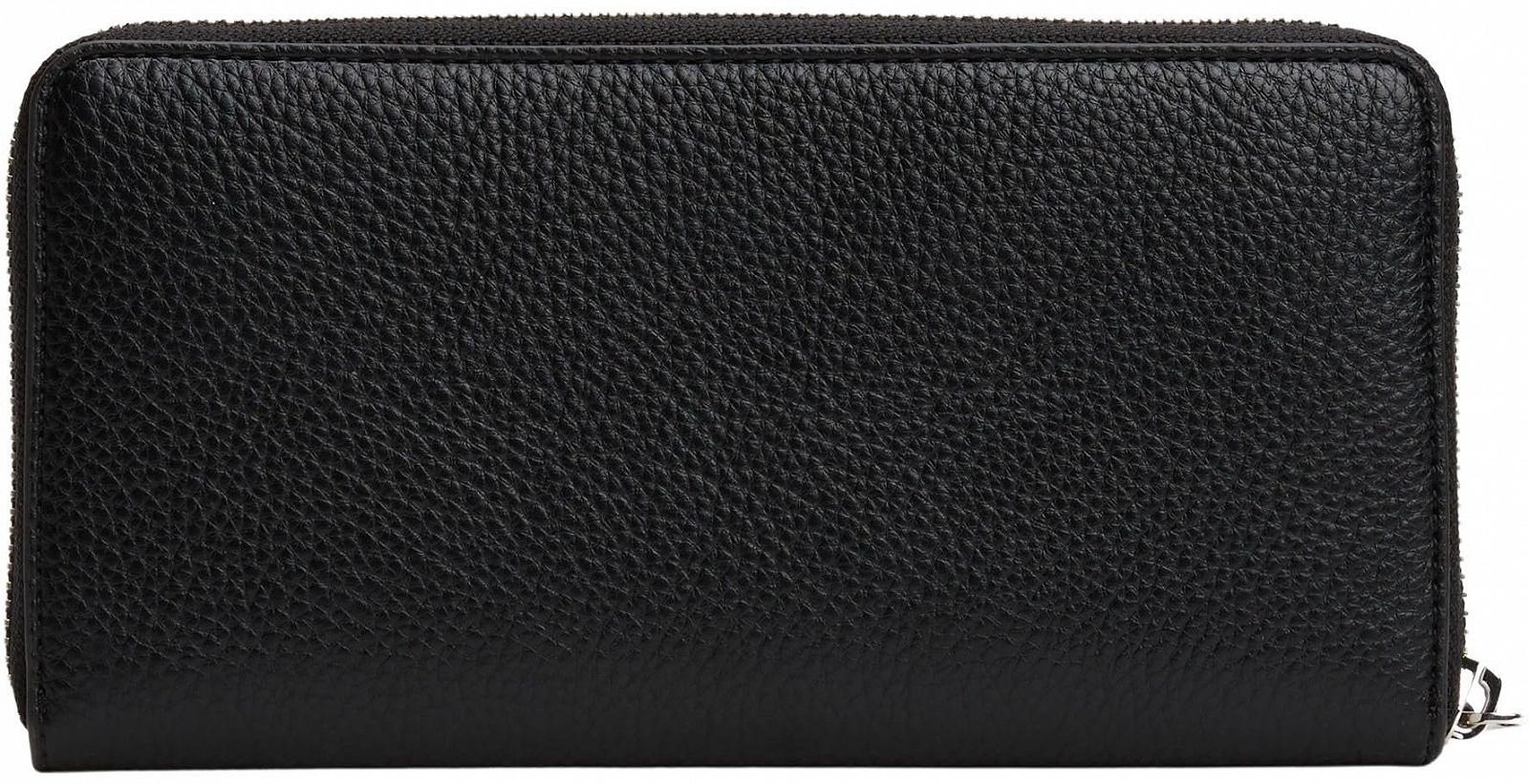 Кошелек Tommy Jeans Must Large Zip Черный, фото №2