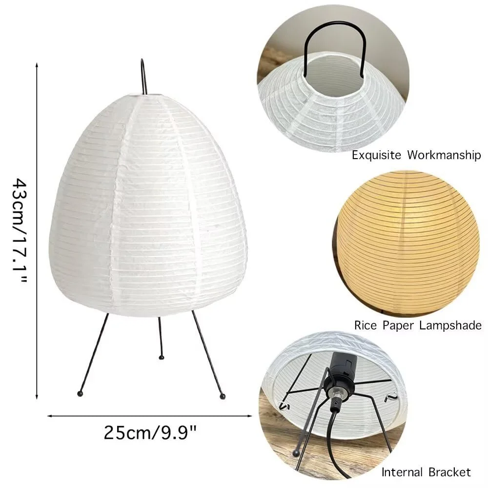 Настільна лампа Creative Paper Minimalist Art Night Light Bedside Decorative (Paper), фото №6