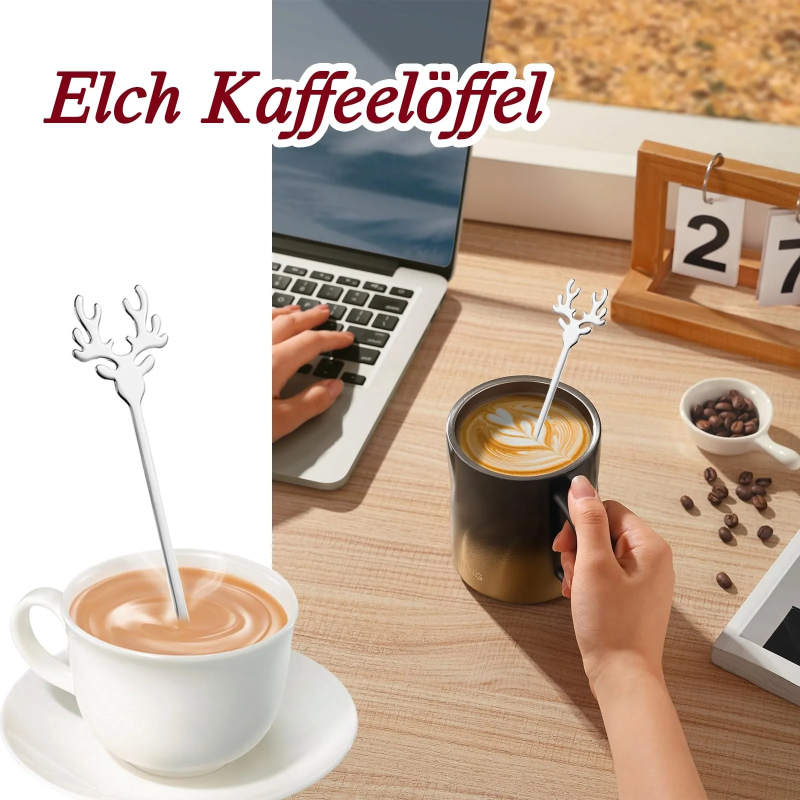 Ложка для Різдва Elk, набір 10 штук, фото №5