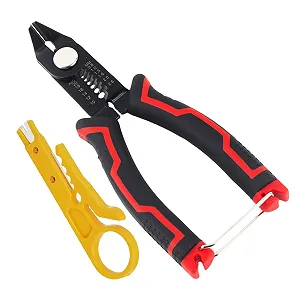 Набор стрипперов (диагональный и сетевой) 2 шт. Черный/Красный и Желтый - Фото 1