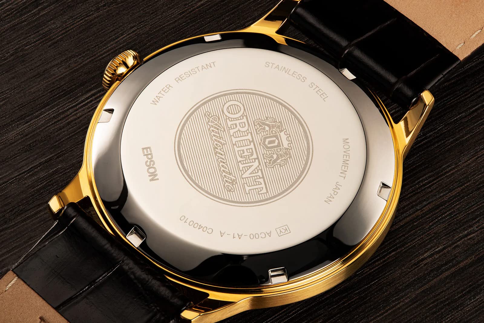 Мужские Аналоговые Автоматические Часы Orient FAC00007W0 с Кожаным Ремнем, фото №5 Мужские Аналоговые Автоматические Часы Orient FAC00007W0 с Кожаным Ремнем, фото №5