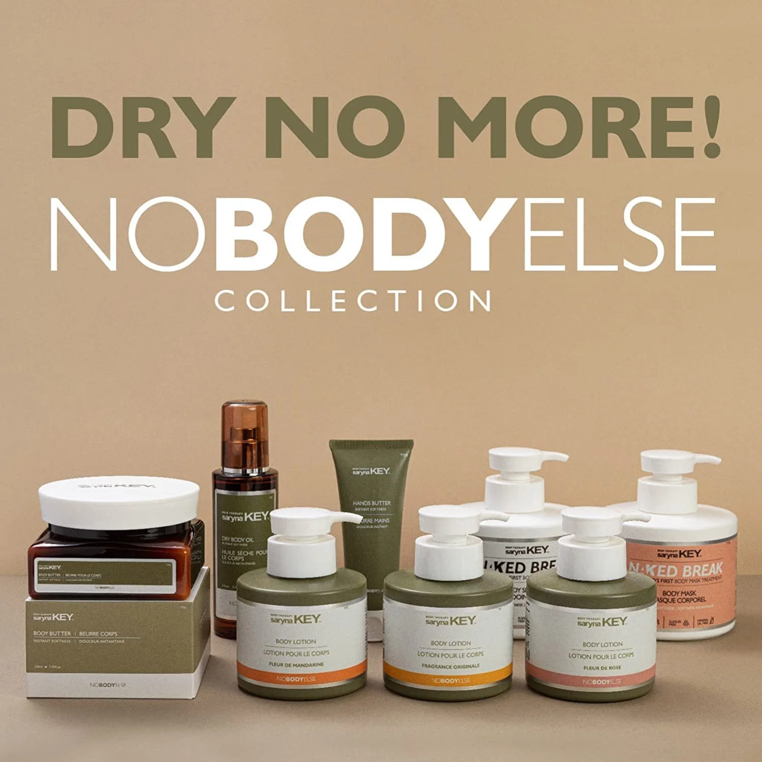 Набор: Крем для рук Saryna Key Damage Repair Pure African Shea Butter 75 мл и Чистое африканское масло ши 500 мл, фото №4