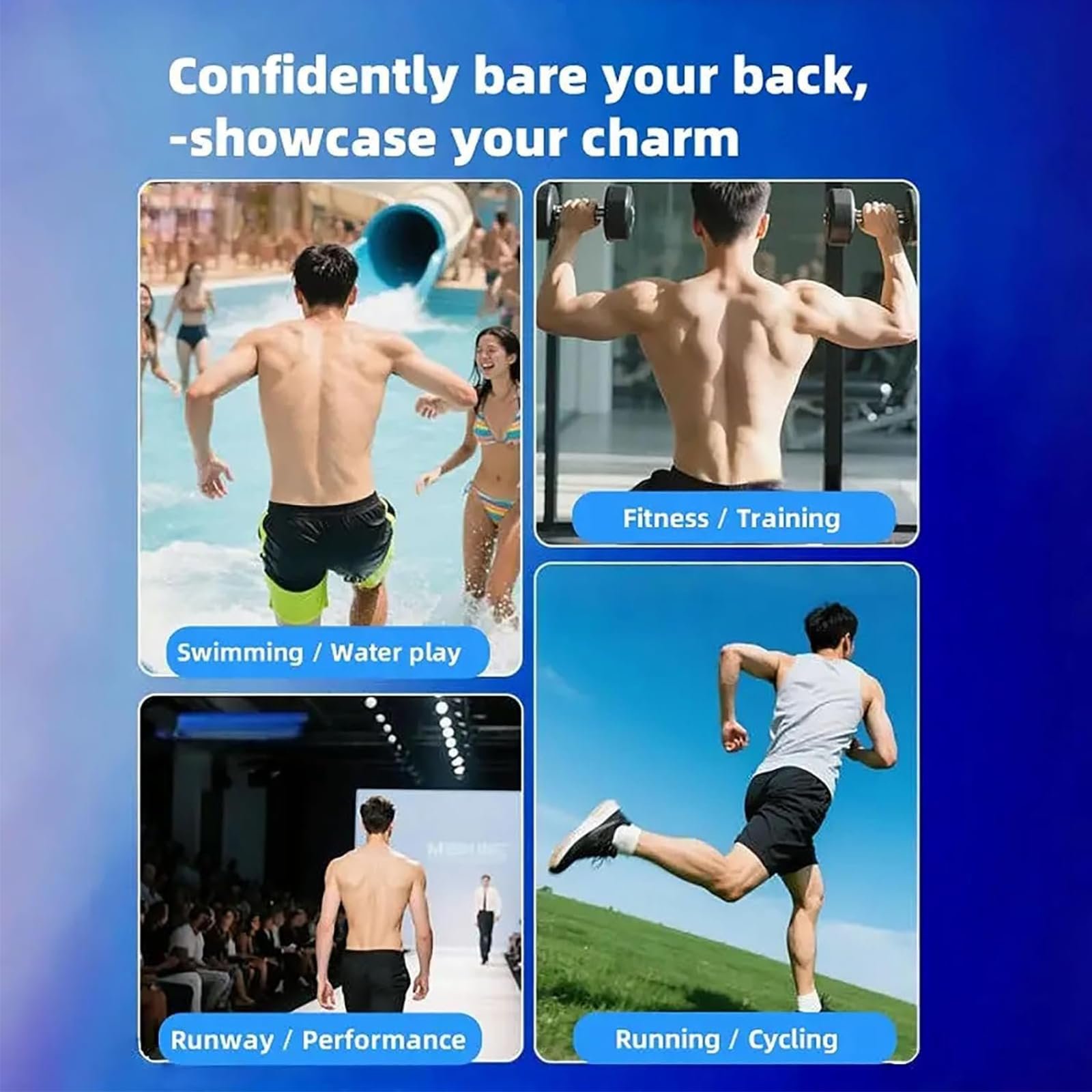 Гель для душу Noil Aquablue з саліциловою кислотою для чоловіків 400 мл (1 шт.), фото №7