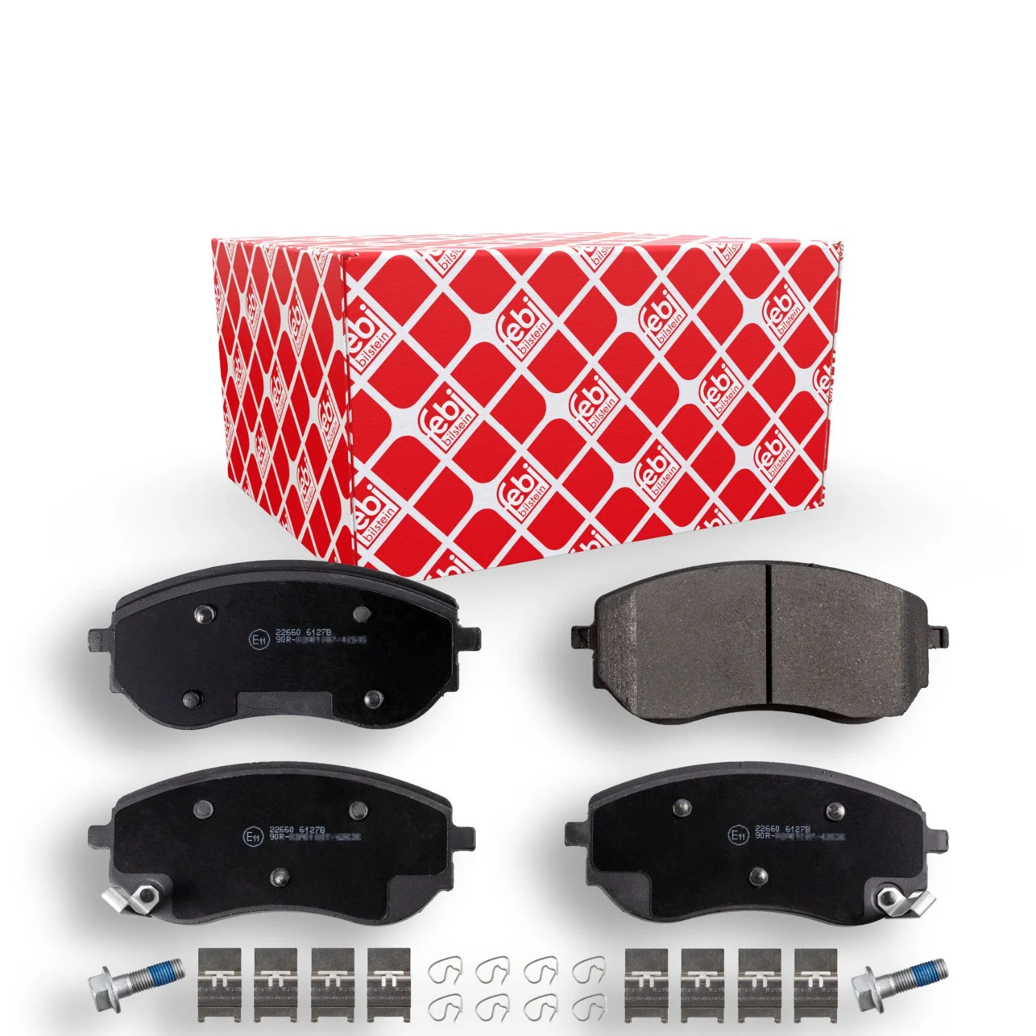 Комплект гальмівних колодок, дискове гальмо FEBI BILSTEIN 116229 для MERCEDES-BENZ NISSAN, фото №1 Комплект гальмівних колодок, дискове гальмо FEBI BILSTEIN 116229 для MERCEDES-BENZ NISSAN, фото №1