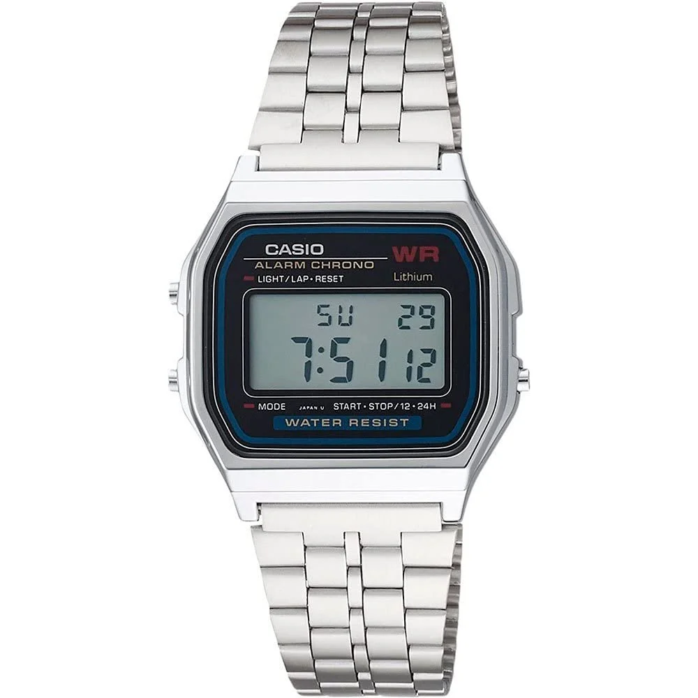 Унисекс Часы Casio Digital A159WA-1D, фото №1 Унисекс Часы Casio Digital A159WA-1D, фото №1