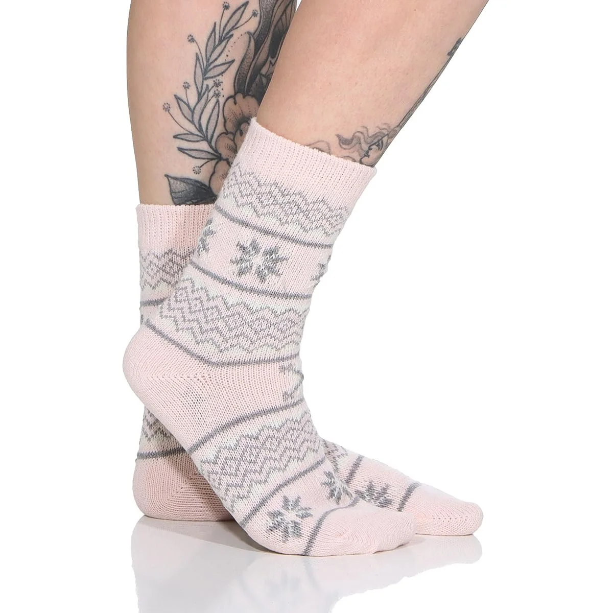 Шкарпетки Жіночі Теплі М'які Кольорові Норвезькі, фото №4