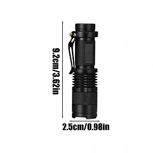 Ліхтарик LED Detector, Портативний УФ ліхтарик, Висока Яскравість, Водонепроникний для виявлення плям сечі домашніх тварин, скорпіонів та інших флуоресцентних матеріалів, Ручний для дому, подорожей synthetic.ua - Фото 1