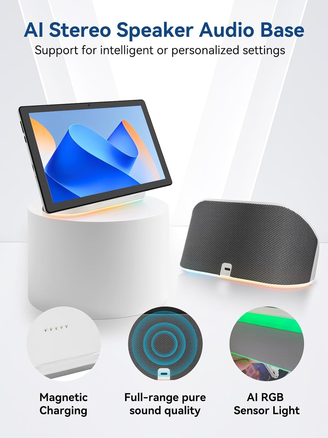 Планшет 10.1" Whitedeer A10PRO 3+11/64Gb 8 ядер Android 14 5000 mAh Черный, фото №3