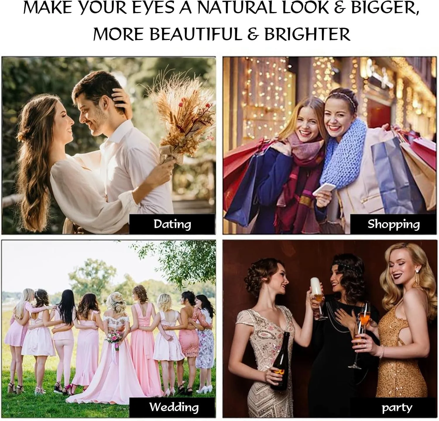 Набір з 5 пар накладних вій / Натуральний вигляд / 6D / Набір натуральних вій / Ручна робота / Багаторазові, фото №8