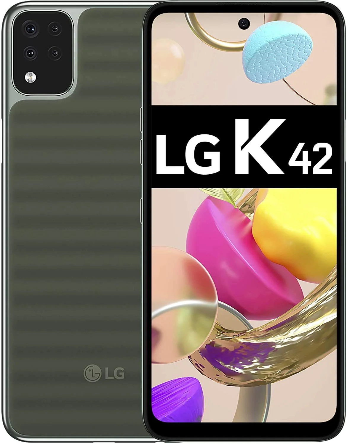 Смартфон LG K42 64 GB, 3 GB RAM, Dual SIM, Зелений, фото №1 Смартфон LG K42 64 GB, 3 GB RAM, Dual SIM, Зелений, фото №1
