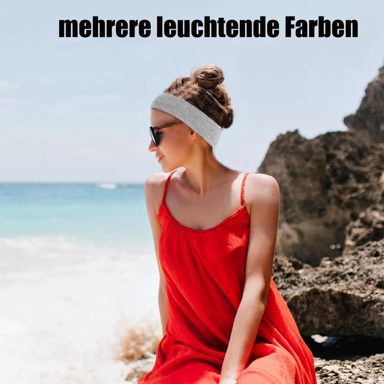 Набір спортивних пов'язок на голову для жінок, фото №4