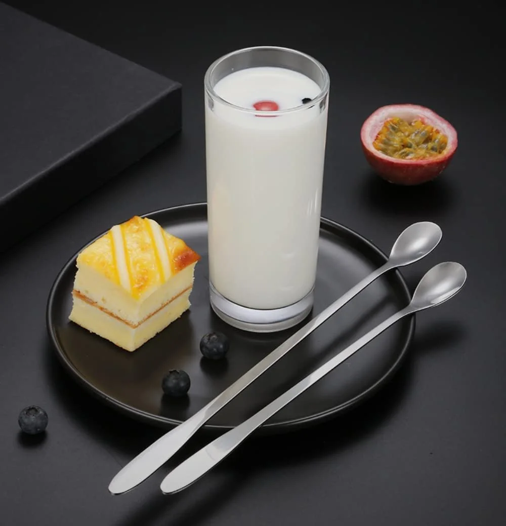 Набір ложок для лате макіато NC, 6 штук, 22 см, довгі, фото №4