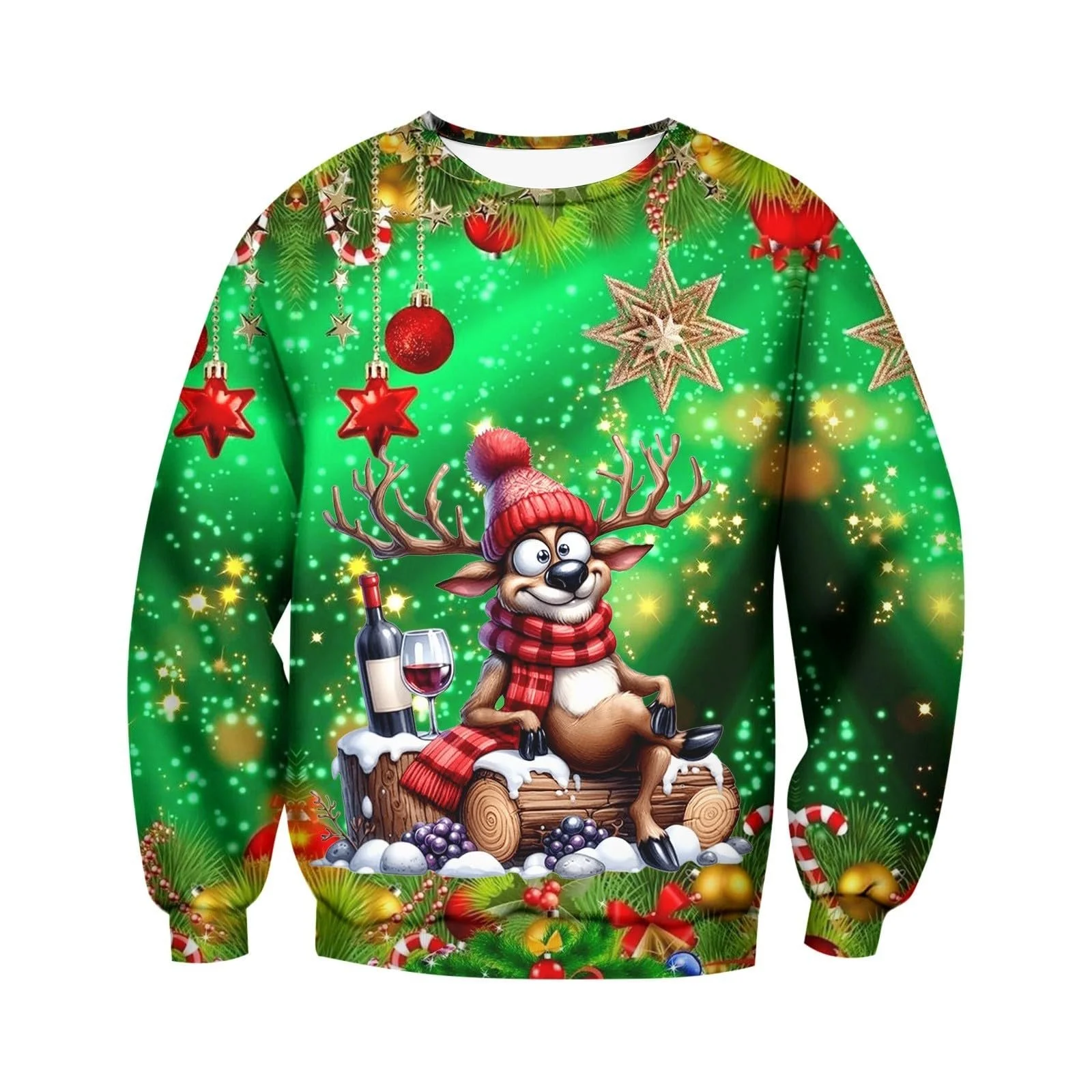Рождественский свитер для детей мальчиков и девочек - Рождественский свитшот с динозавром, оленем и Сантой - Забавный праздничный свитер в подарок, фото №4 Рождественский свитер для детей мальчиков и девочек - Рождественский свитшот с динозавром, оленем и Сантой - Забавный праздничный свитер в подарок, фото №4