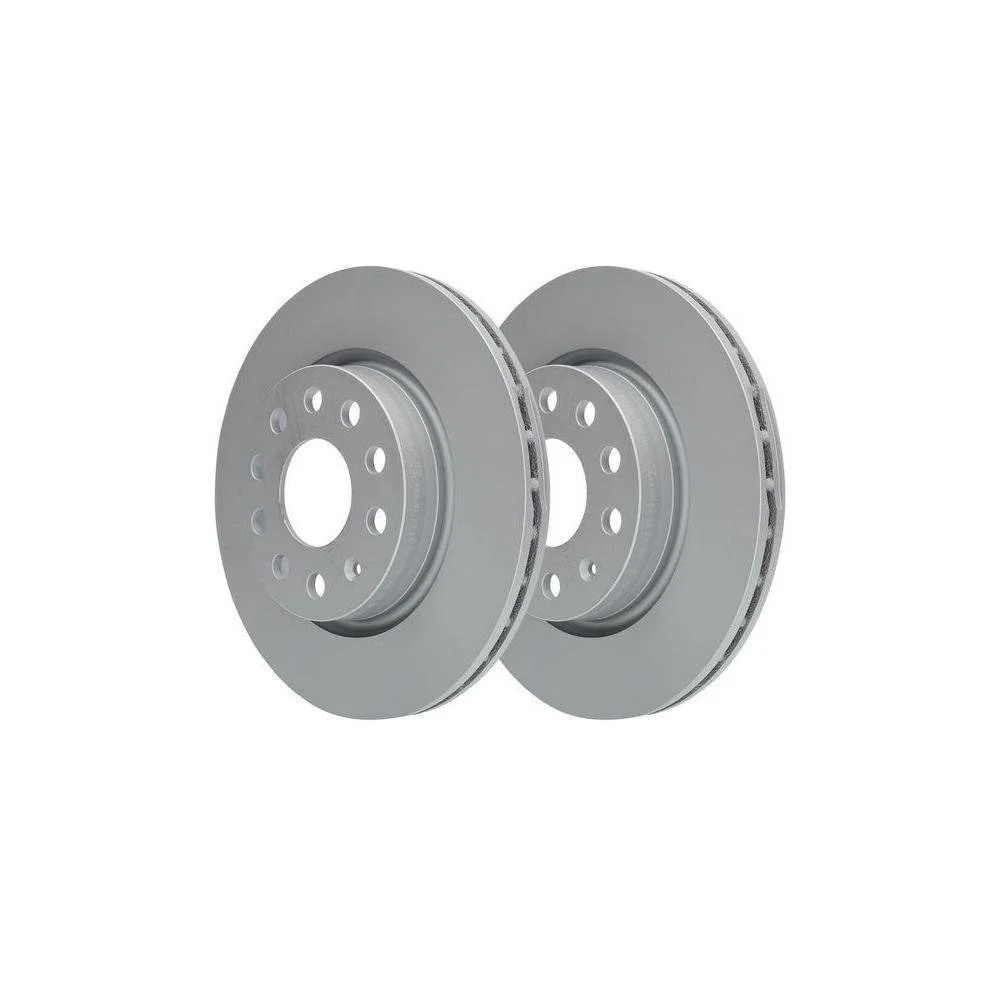 Гальмівний диск ATE 24.0122-0210.1 для SEAT SKODA VAG передня вісь, фото №2