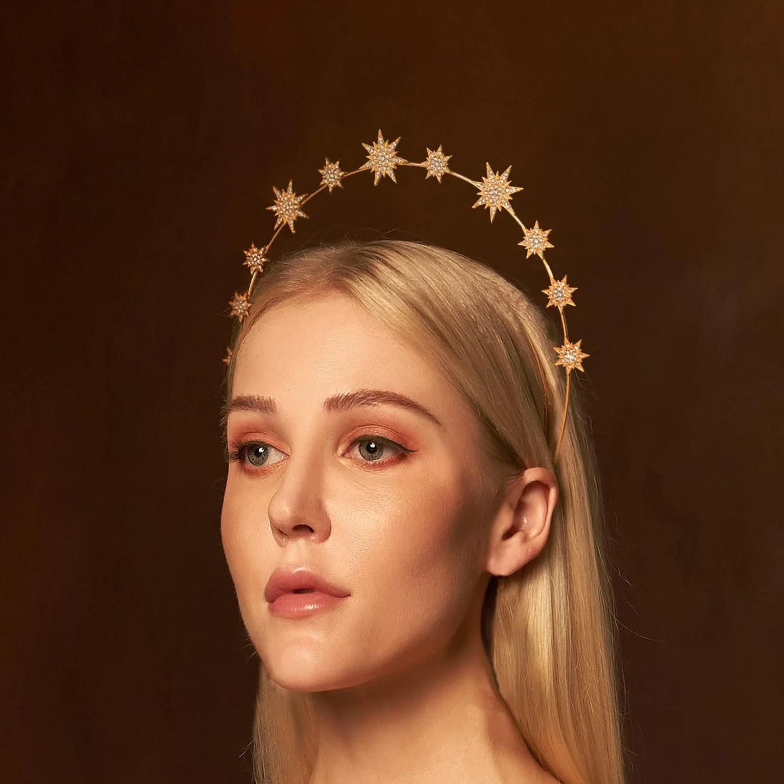 Обруч для волос Звезды Золотой, фото №5 Обруч для волос Звезды Золотой, фото №5