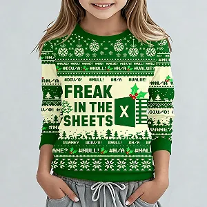 Дівчачий різдвяний Світшот synthetic.ua - Фото 1