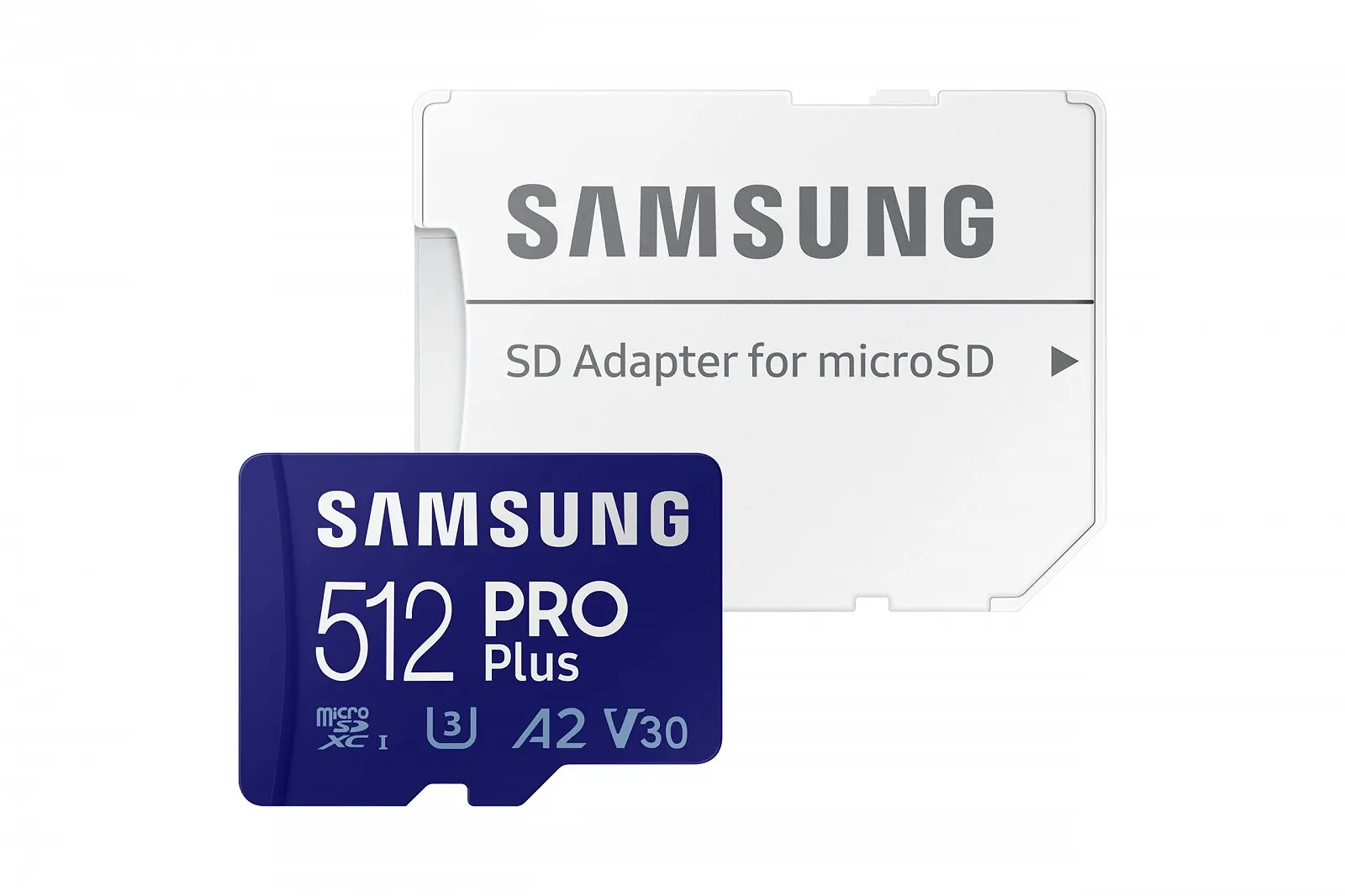 Карта памяти Samsung PRO Plus MB-MD512KB/WW 512GB UHS-I U3 Full HD & 4K UHD 160МБ/с 120МБ/с с USB-считывателем, фото №3 Карта памяти Samsung PRO Plus MB-MD512KB/WW 512GB UHS-I U3 Full HD & 4K UHD 160МБ/с 120МБ/с с USB-считывателем, фото №3